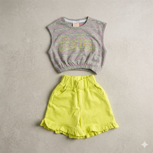 bella بيجامة بناتى صيفى