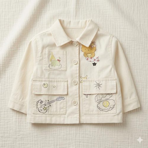 BAMBINO جاكت بناتي خريفي