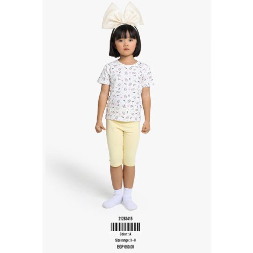 junior بيجامة بناتي صيفي