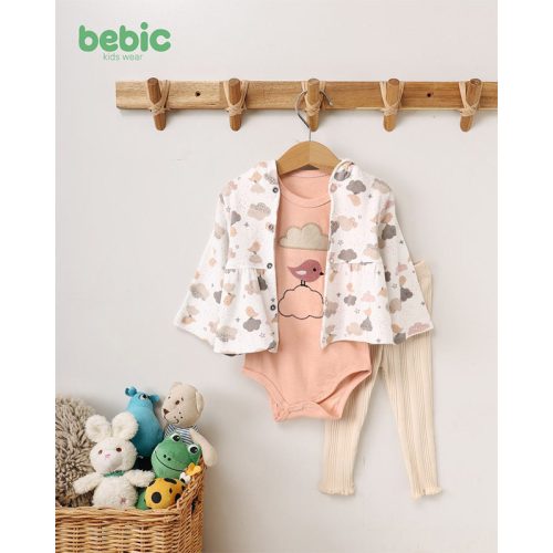 bebic بيجامة بناتي خريفي