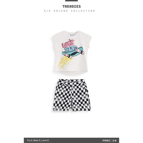 solang بيجامة بناتي صيفي