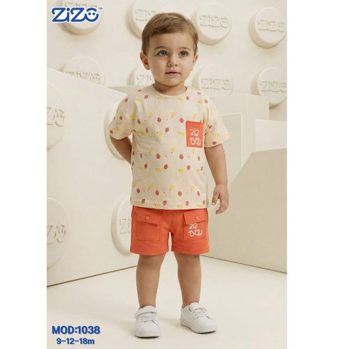 zizo kids بيجامة أولادي صيفي