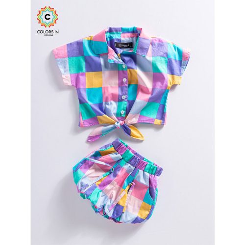COLORS طقم بناتي صيفي