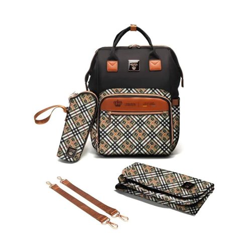 Lequeen gold 8TH generation Waterproof Original Mommy Bag – الجيل التامن جولد من ليكوين