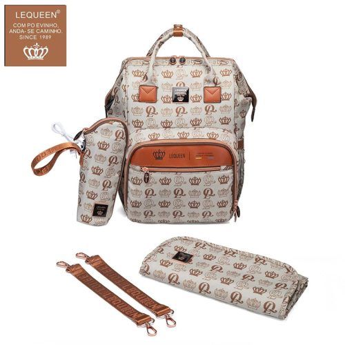 Lequeen gold 8TH generation Waterproof Original Mommy Bag – الجيل التامن جولد من ليكوين