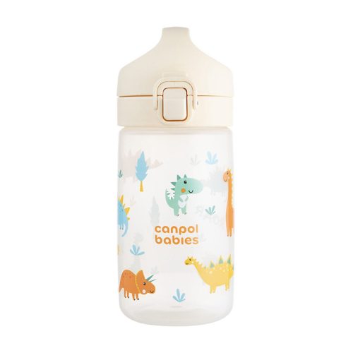 canpol babies 2.5y+كوب بماصة بلاستيك