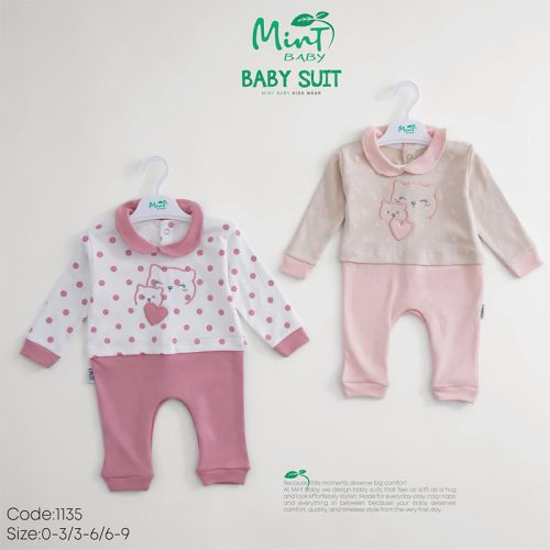 MINT BABY سالوبيت بناتي خريفي