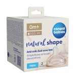 canpol babies +0 natural shape حلمة ببرونة