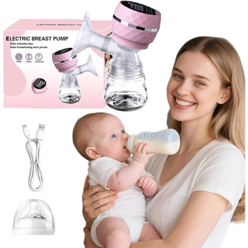Electric Breast Pump with noise reduction & usb rechargeble